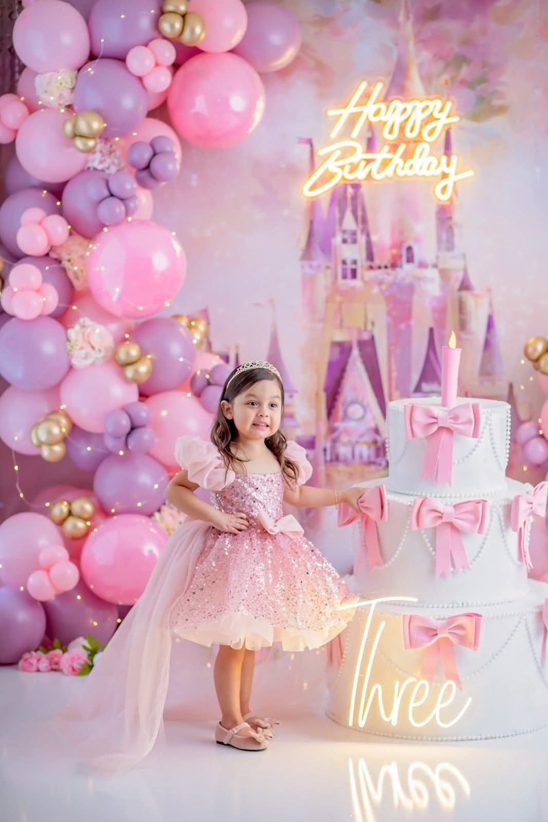 Children celebrating inside a bright party venue